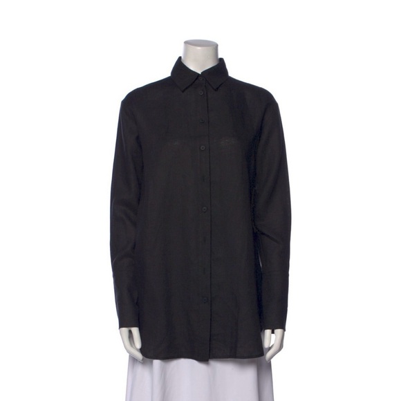 bardo collective Tops - BARDO COLLECTIVE- XS- never worn black linen tunic